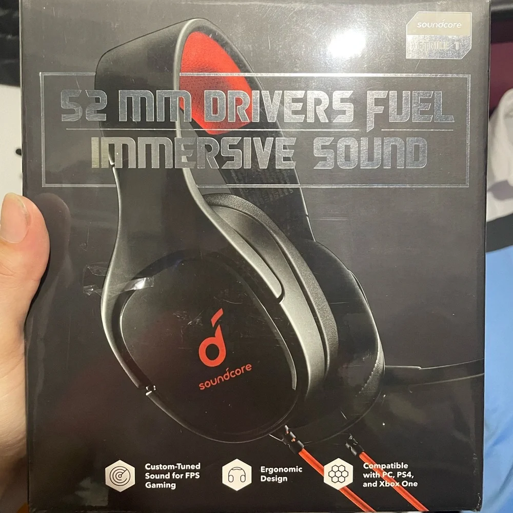 Anker Soundcore Strike 1 gaming headset NEW SEALED